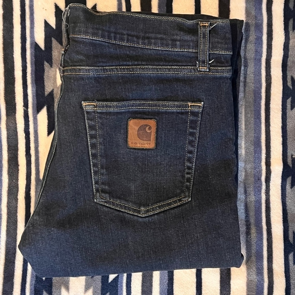 Carhartt WIP Rebel skinny jeans size is 33x32